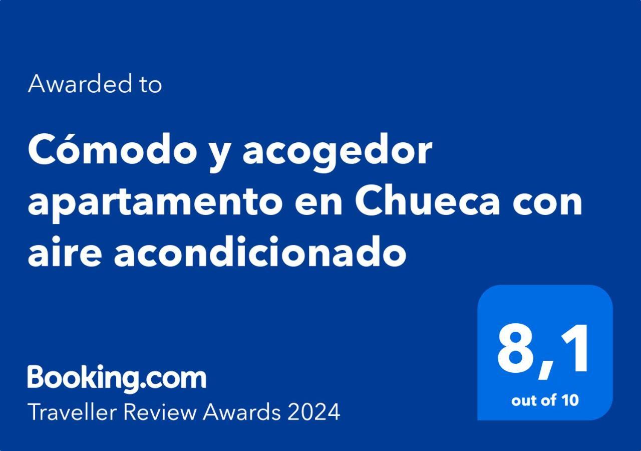 Acogedor Apartamento Con Balcon En El Barrio De Chueca, Gran Via Con Aire Acondicionado Y Calefaccion Madrid Kültér fotó